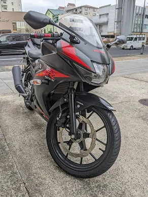 【カギの救急車 黒川店】名古屋市西区　スズキ バイク SUZUKI GSX-R125 シャッターキースペア 合鍵作製